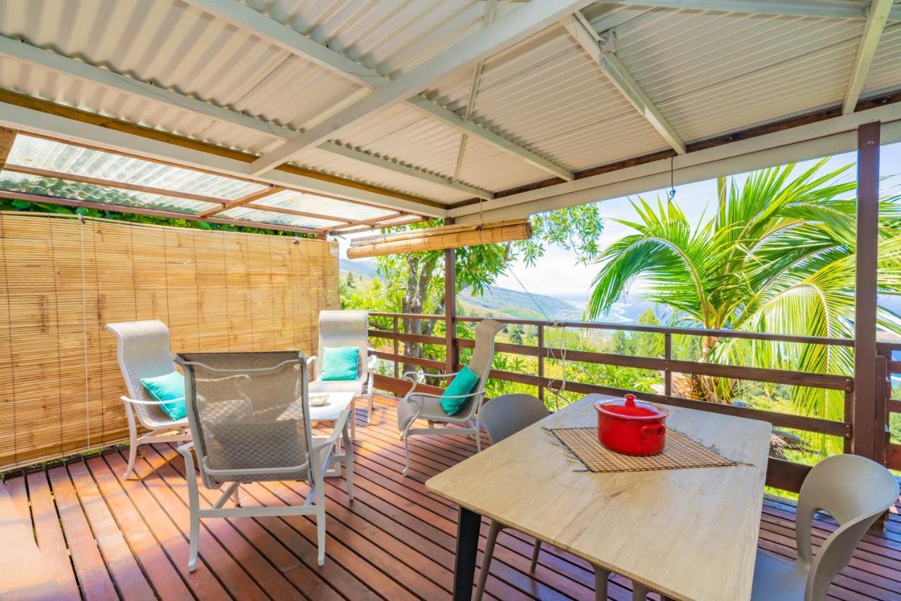 Bungalow Poerava Punaauia Ocean View Bagian luar foto
