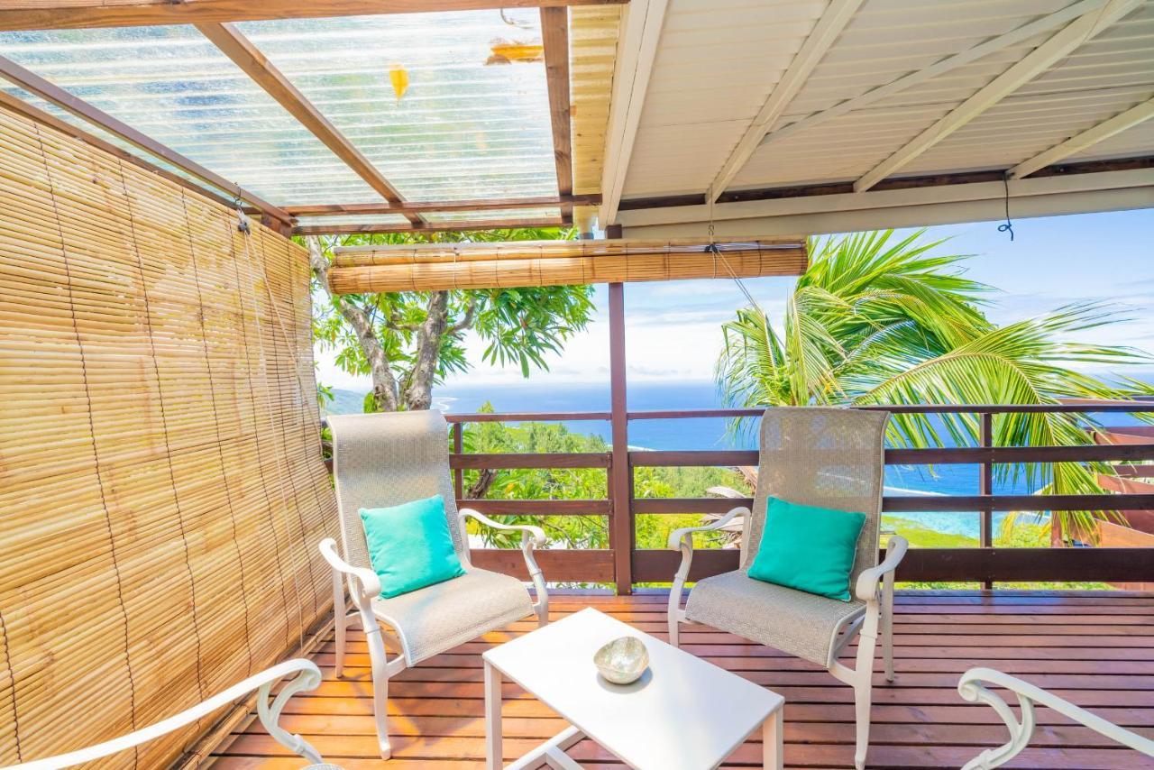 Bungalow Poerava Punaauia Ocean View Bagian luar foto