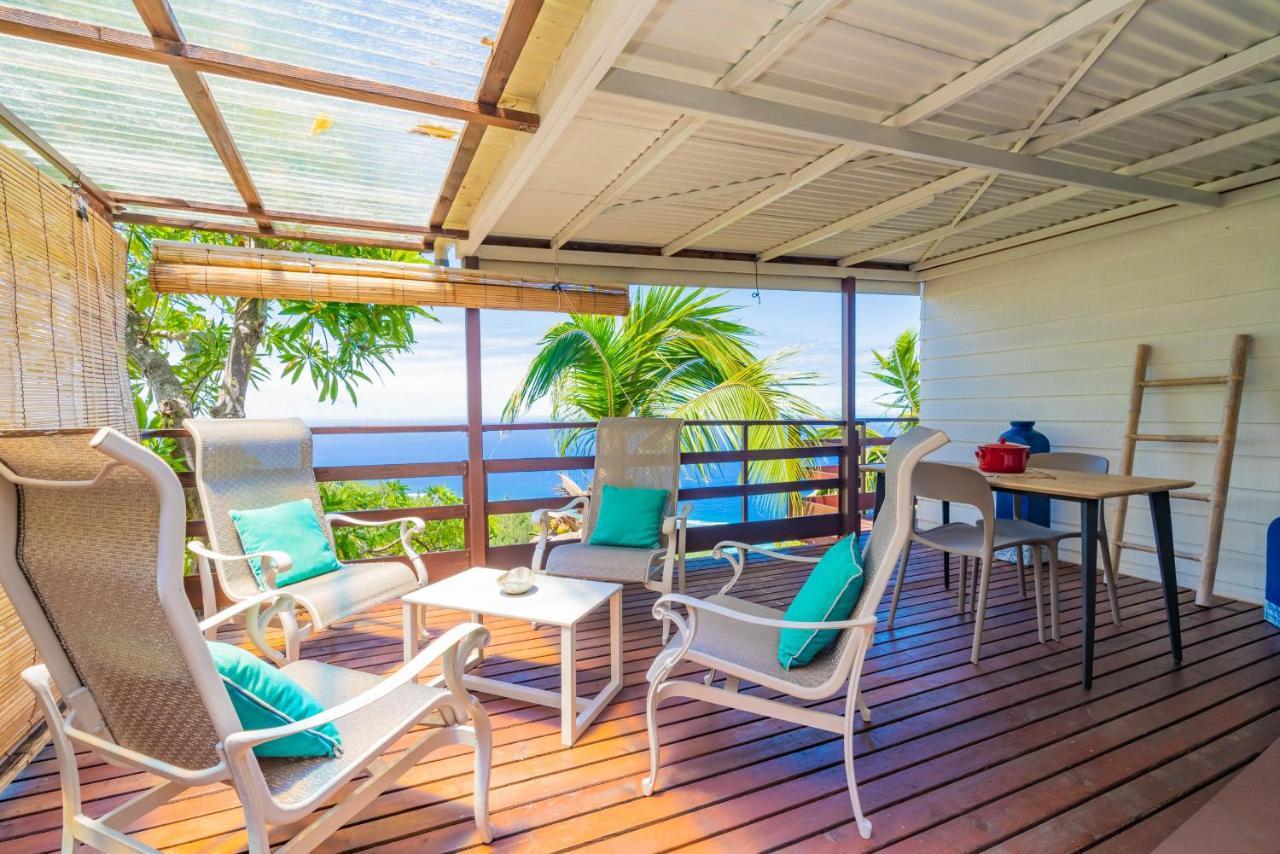 Bungalow Poerava Punaauia Ocean View Bagian luar foto