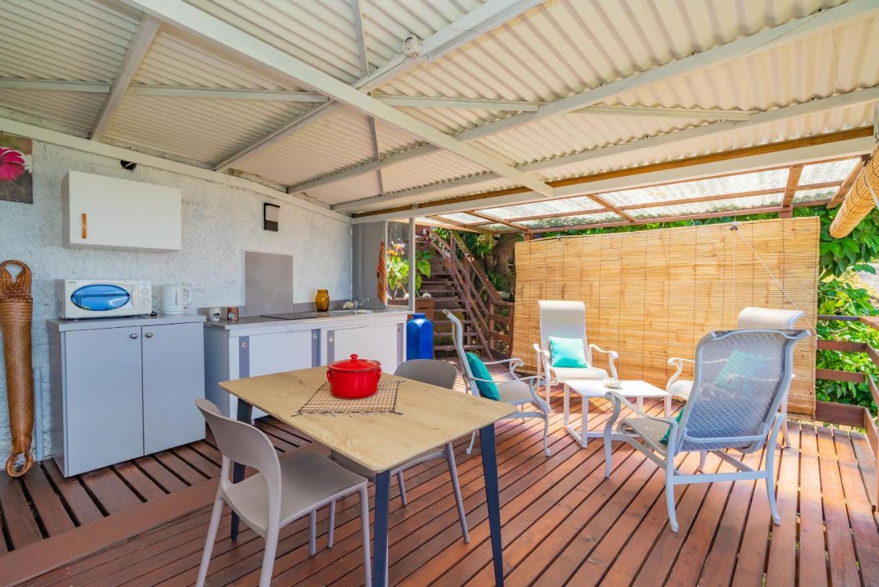 Bungalow Poerava Punaauia Ocean View Bagian luar foto
